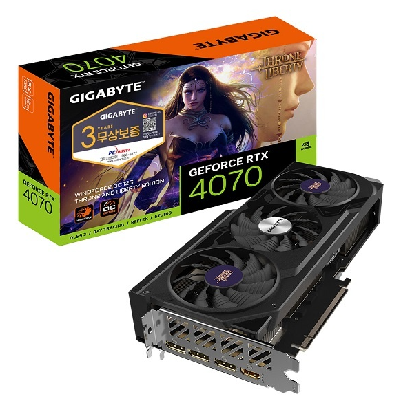 기가바이트 GeForce RTX 4070 WINDFORCE OC.PNG