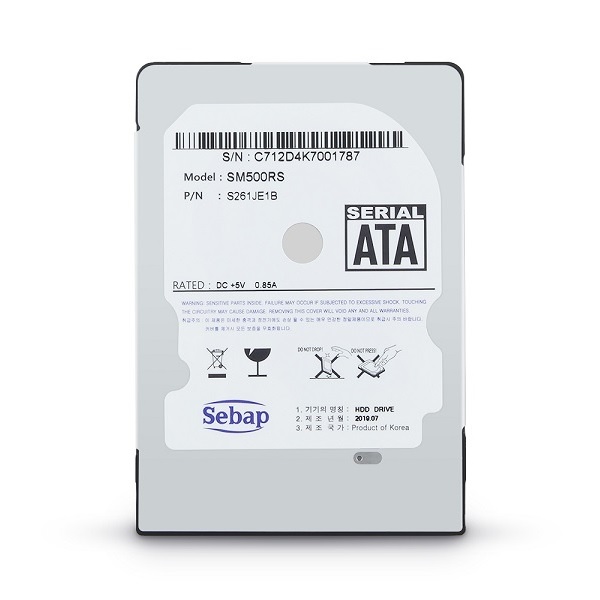 [SEBAP] Brillante HDD 500GB SM500RS 노트북용 (2.5HDD SATA3 5400rpm 128MB SMR 7mm 리퍼비시).jpg