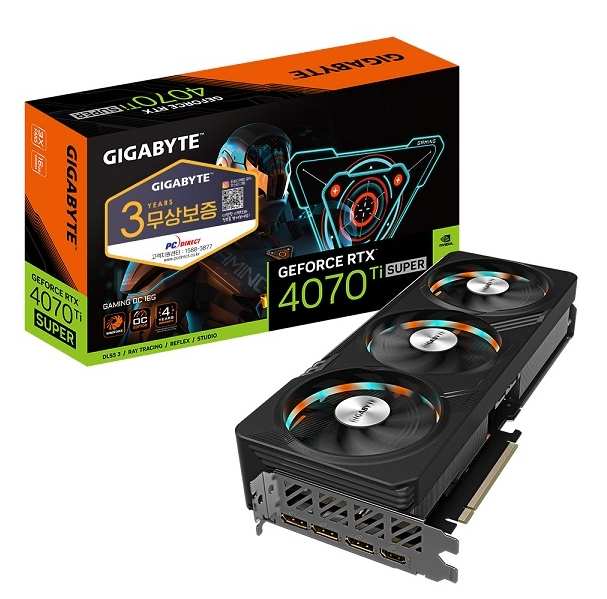 GIGABYTE GeForce RTX 4070 Ti SUPER Gaming OC D6X 16GB 피씨디렉트.PNG