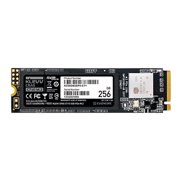 [에센코어] KLEVV CRAS C710 M.2 NVMe 2280 [256GB TLC].jpg