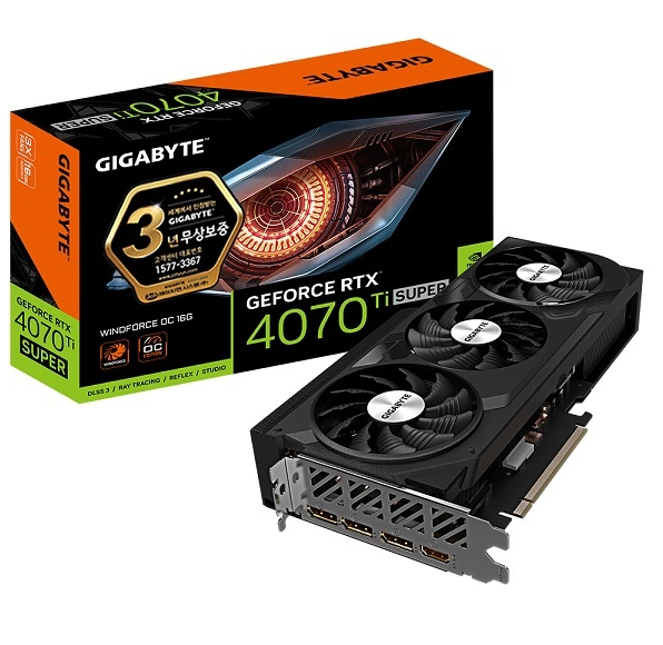 GIGABYTE 지포스 RTX 4070 Ti SUPER WINDFORCE OC D6X 16GB 제이씨현.PNG