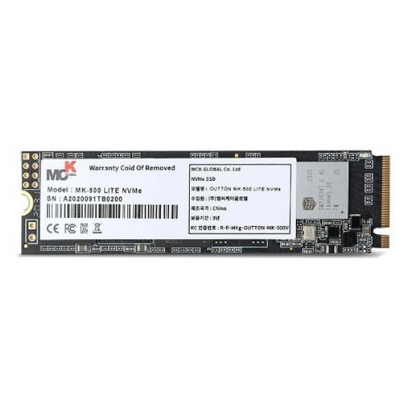 [엠씨케이글로벌] OUTTON MK-500 LITE M.2 NVMe 2280 [128GB TLC].jpg