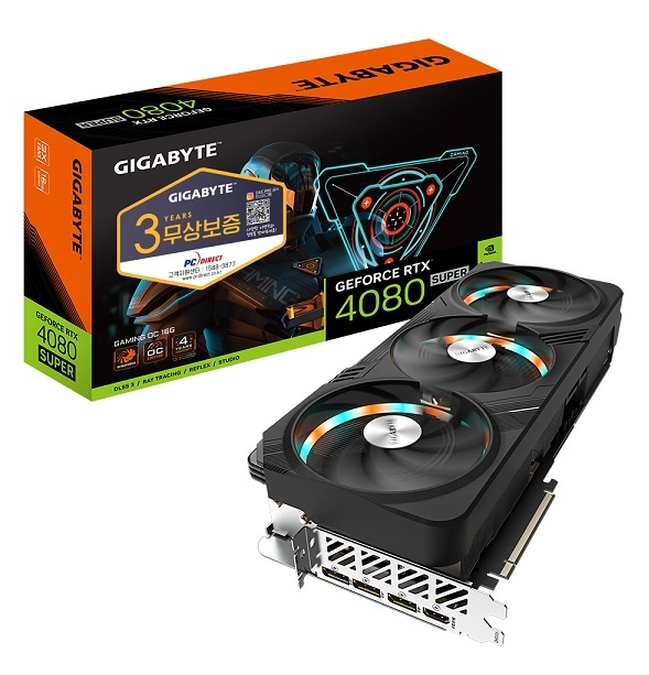 GIGABYTE 지포스 RTX 4080 SUPER GAMING OC D6X 16GB 피씨디렉트.PNG