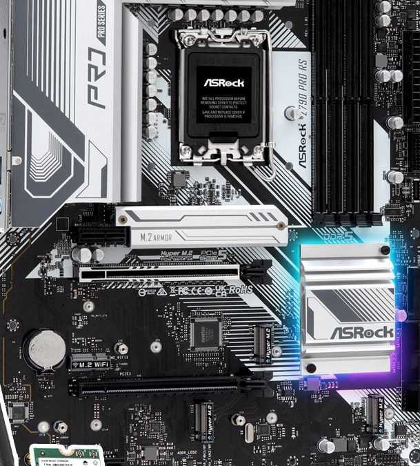 [ASRock] Z790 Pro RS D5 + WiFi6E 모듈 패키지 디앤디컴 (인텔Z790 ATX) 메인보드.jpg