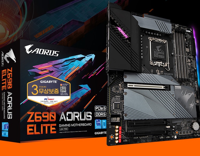[GIGABYTE] Z690 AORUS ELITE 피씨디렉트 (인텔Z690 ATX) 메인보드.jpg